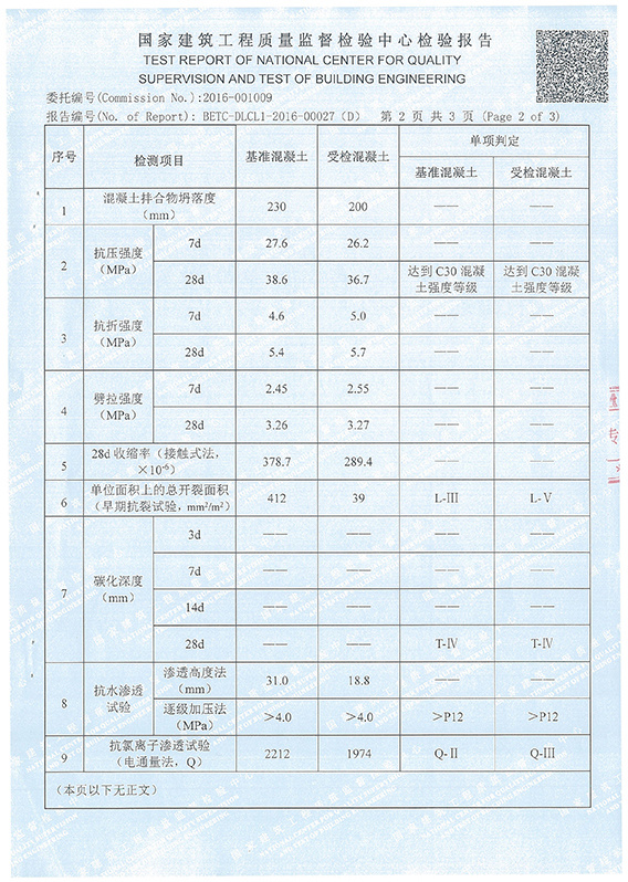 國家建筑工程質(zhì)量監(jiān)督檢驗中心-C30