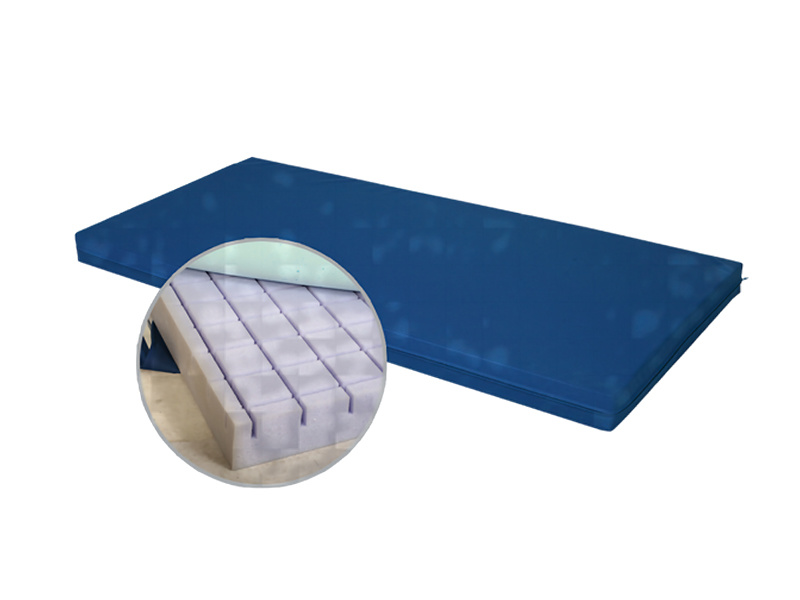 Medical pu leather cover Anti-bedsore memory foam mattress for hospital bed