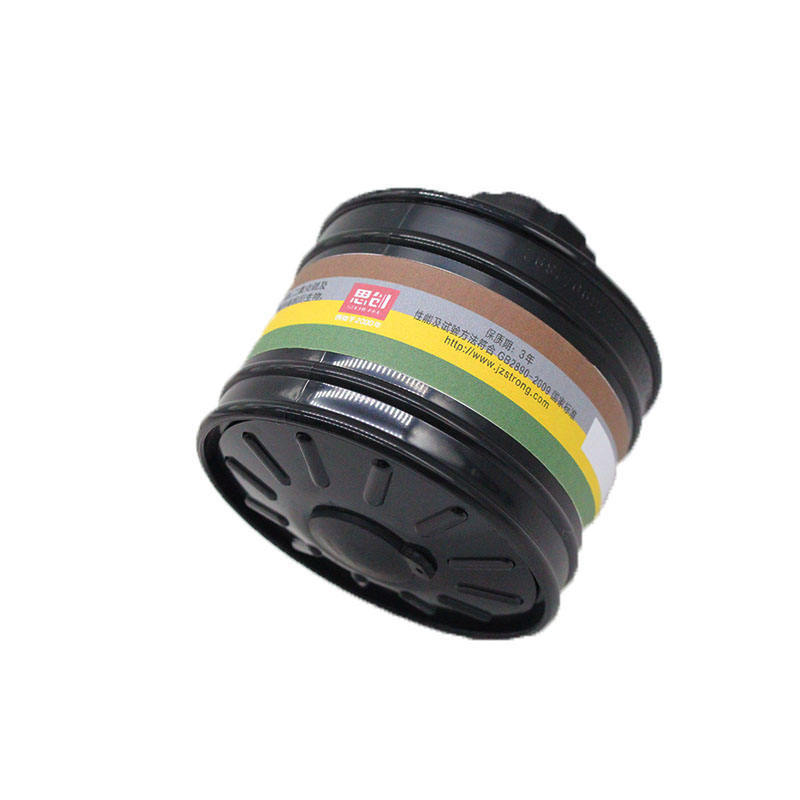 CNSTRONG RD40 activated carbon filter ABEK2P1 Canister Against Acid ammonia organic toxic gases chemical Integrated canister