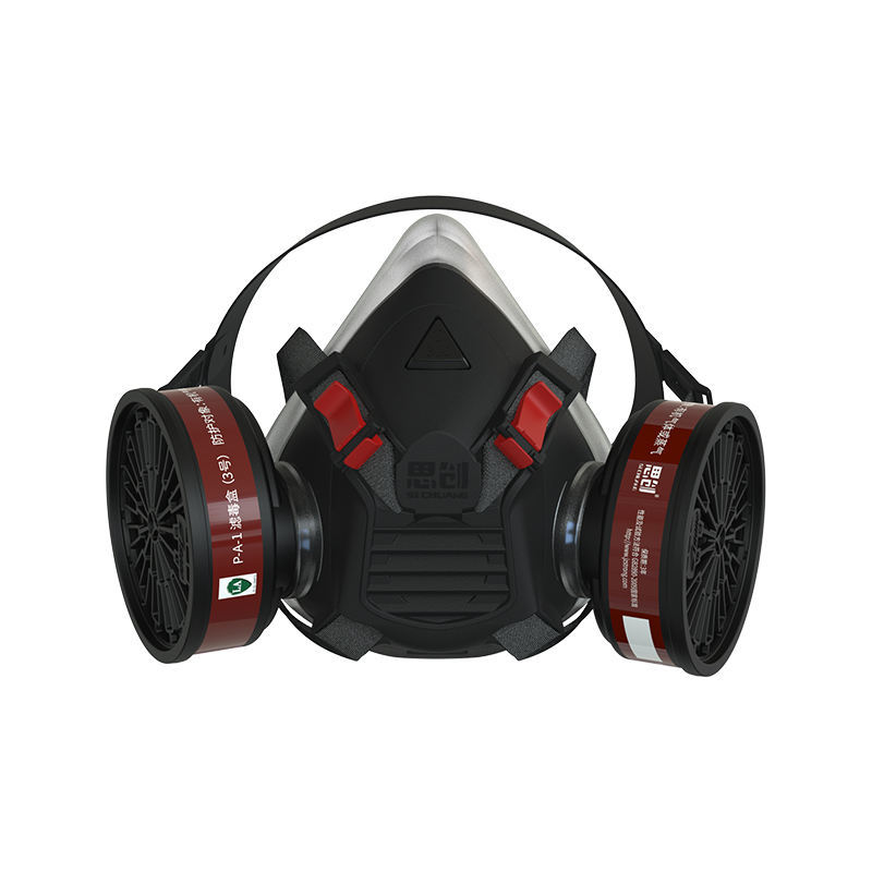 310T silicone half mask with easy-take off buckle