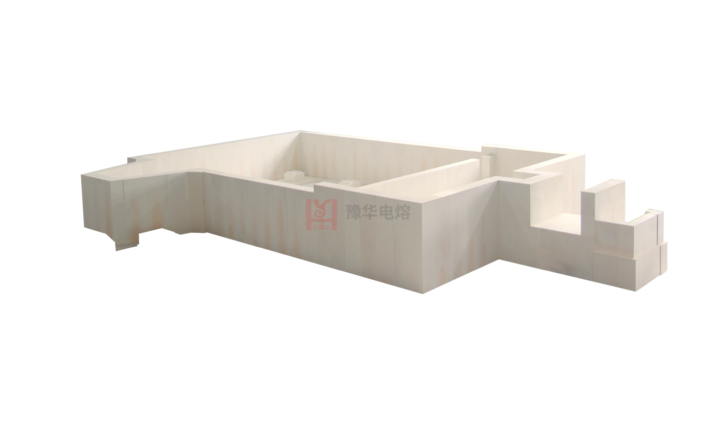 Horseshoe flame glass kiln01