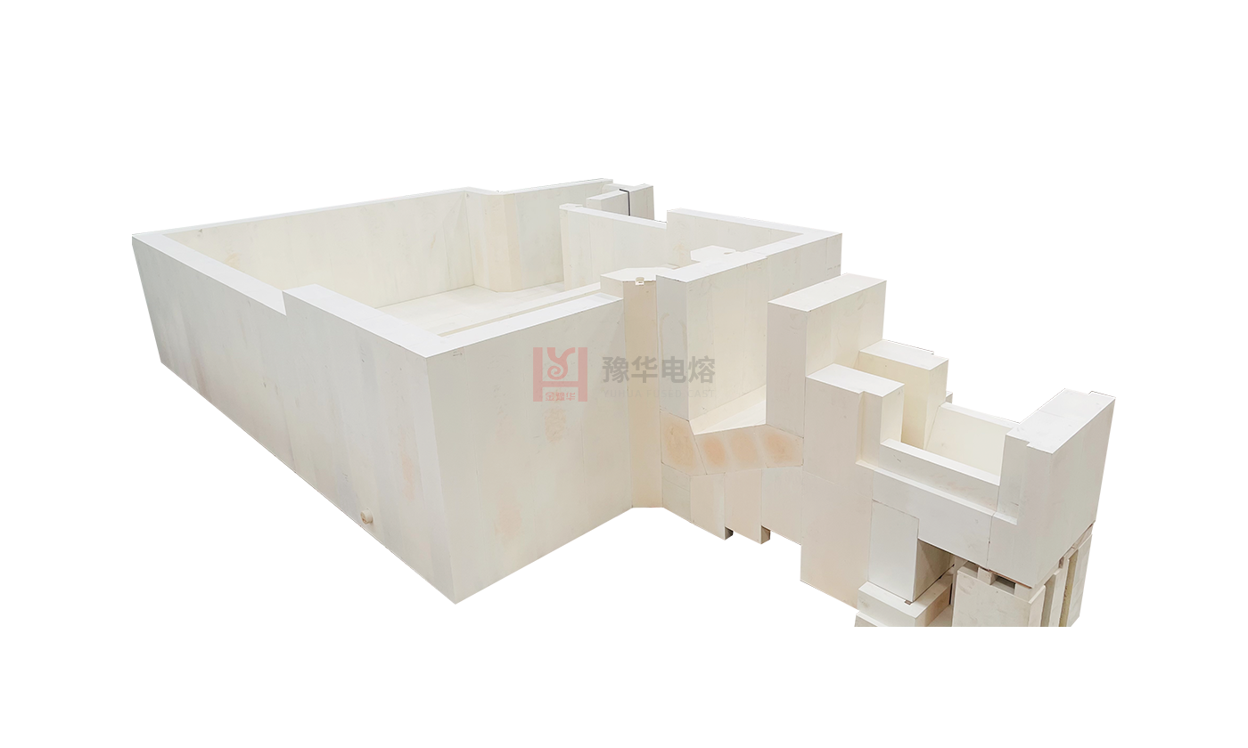Horseshoe flame glass kiln02