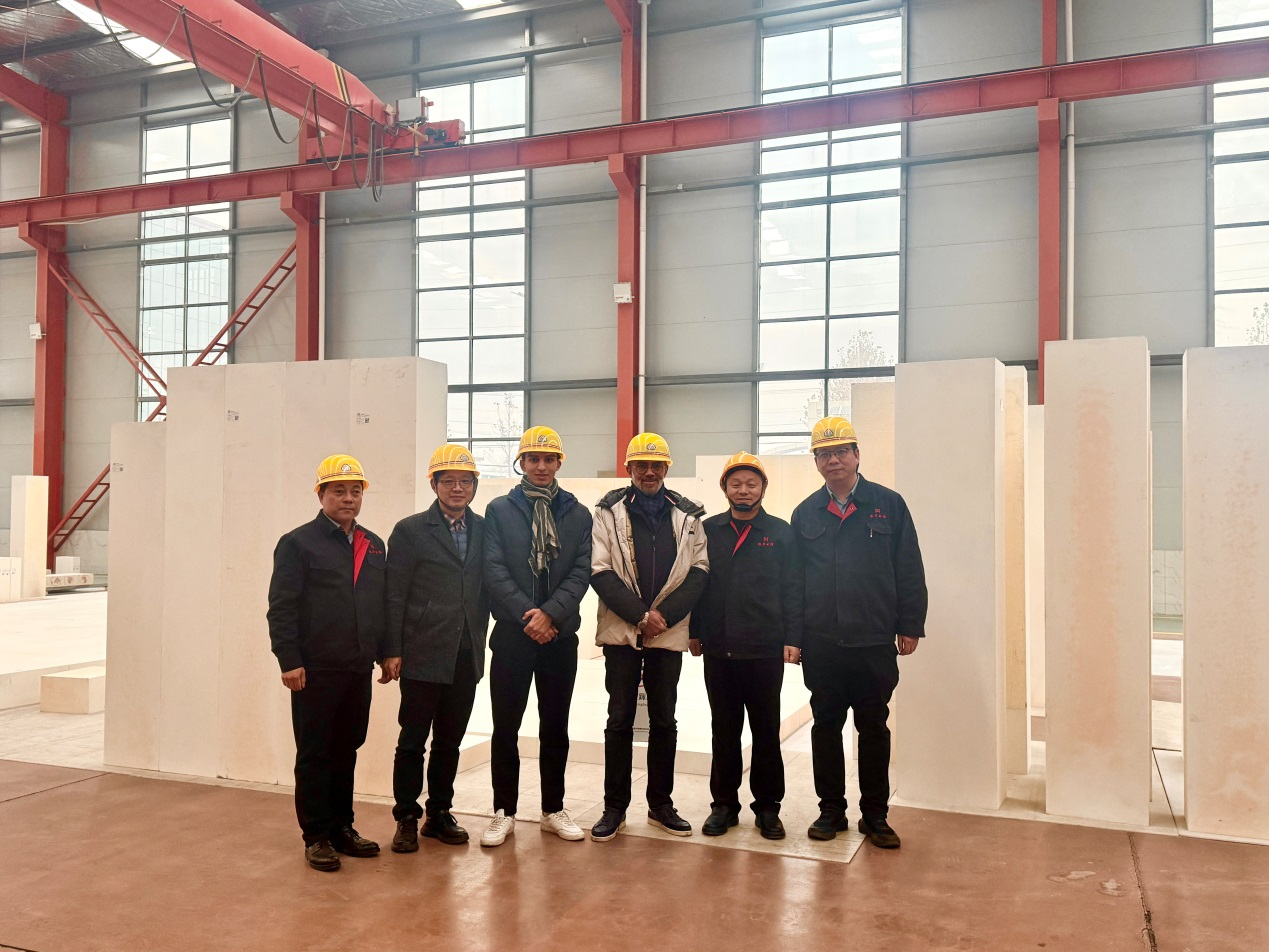 Libya customer visit our company