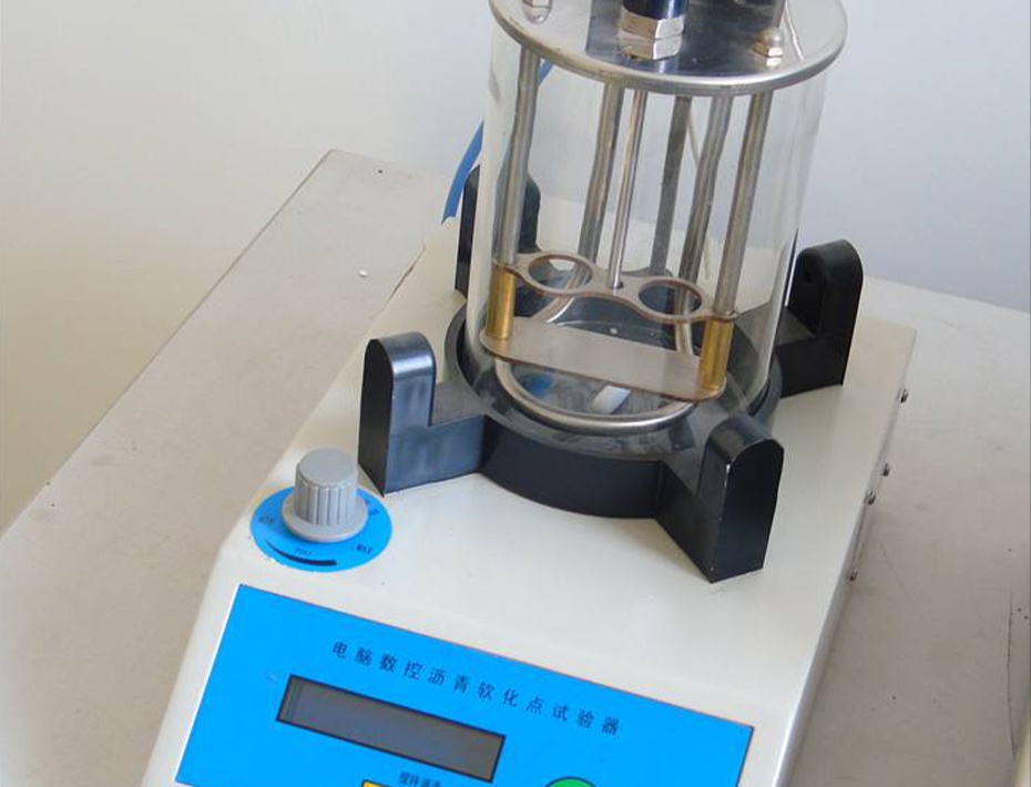 Softening point test bench