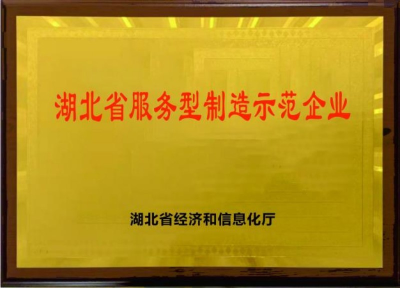 湖北省服务型制造示范企业 湖北省服务型制造示范企业
