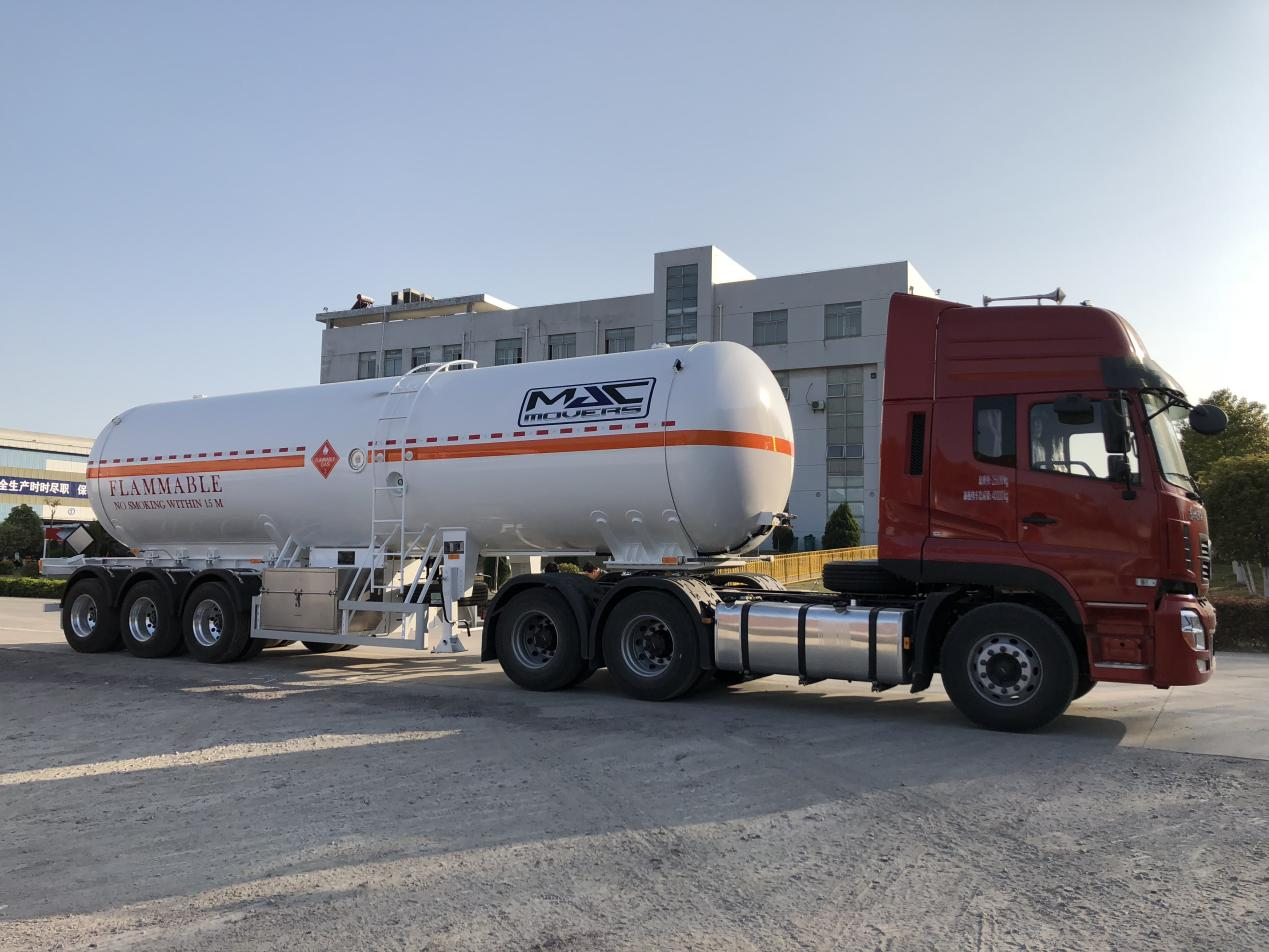 出口43立方液化石油气半挂车(混标)
