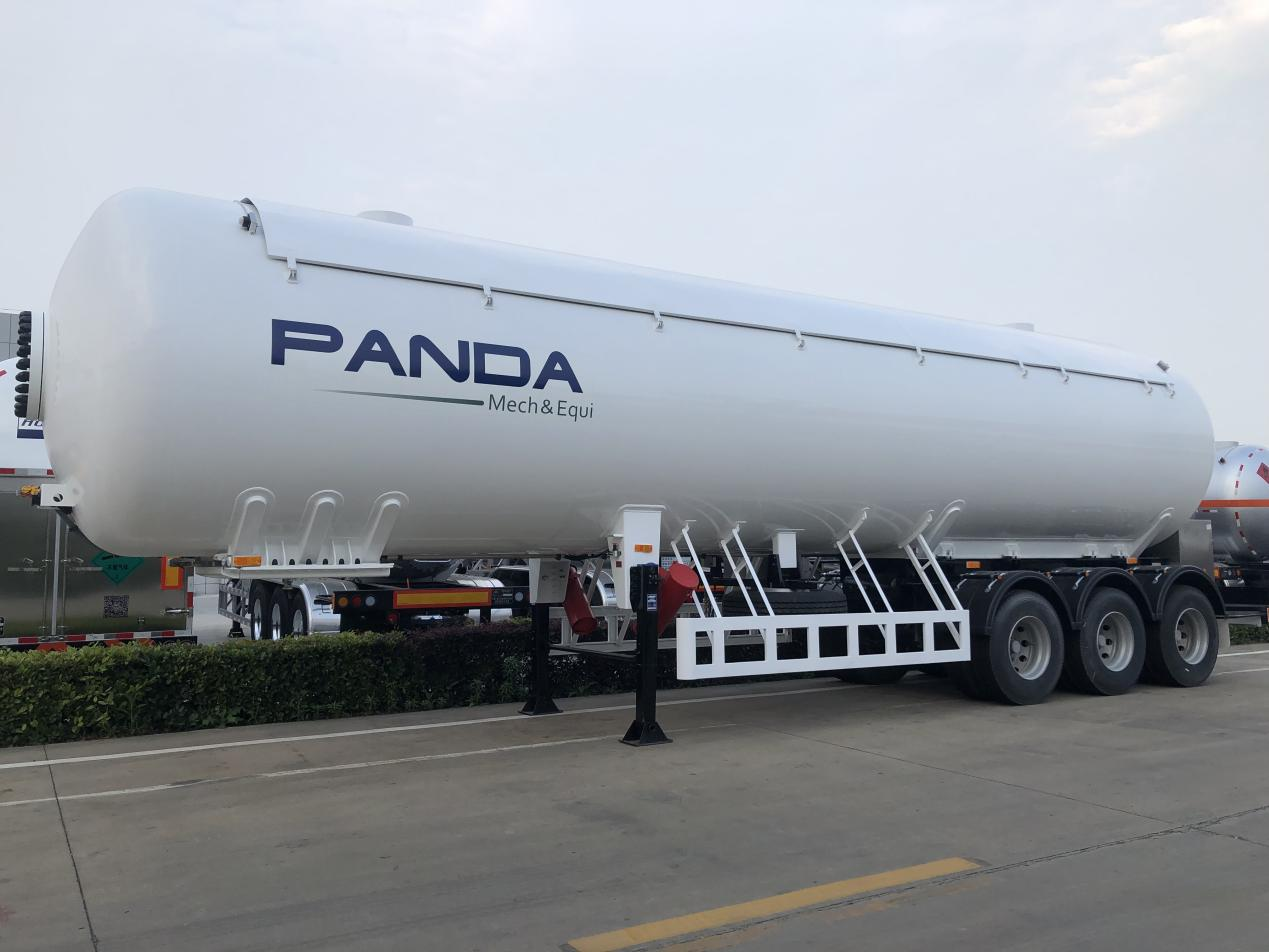 出口54立方液化石油气半挂车(ASME 尾部装卸)
