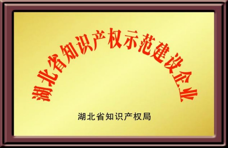 湖北省知识产权示范建设企业 湖北省知识产权示范建设企业