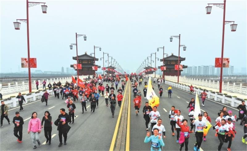 2020年元旦迎新長跑在紀南文旅區(qū)舉行