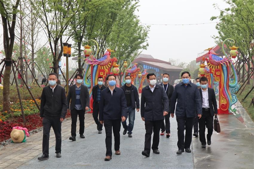 崔永輝市長蒞臨園博園調(diào)研文旅區(qū) 產(chǎn)業(yè)項目開工復(fù)工情況