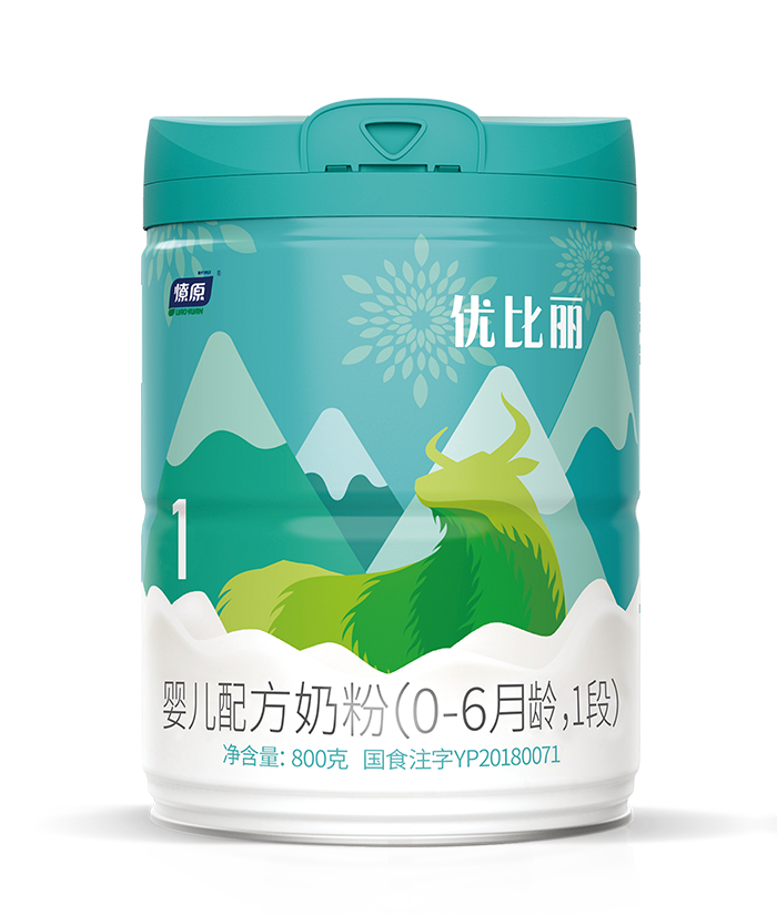 優(yōu)比麗嬰兒配方奶粉1段800g