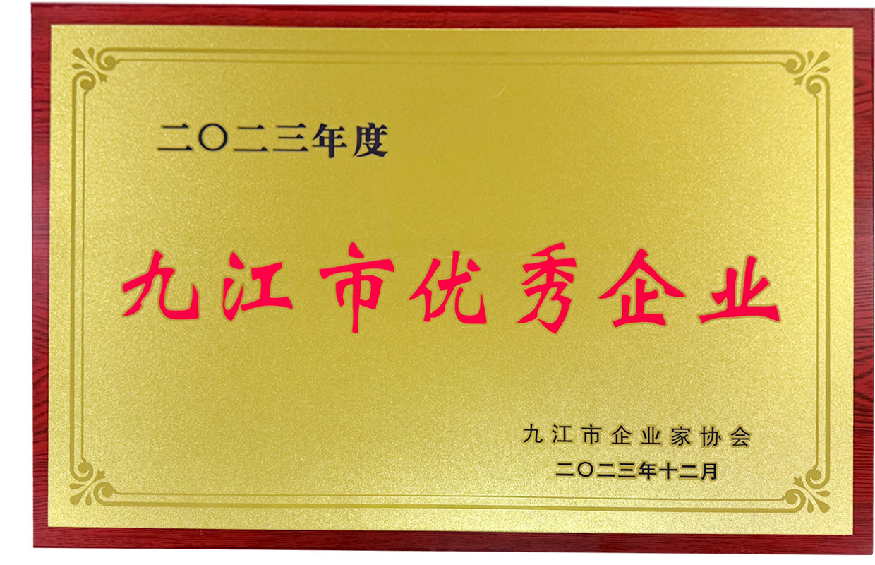 九江市优秀企业