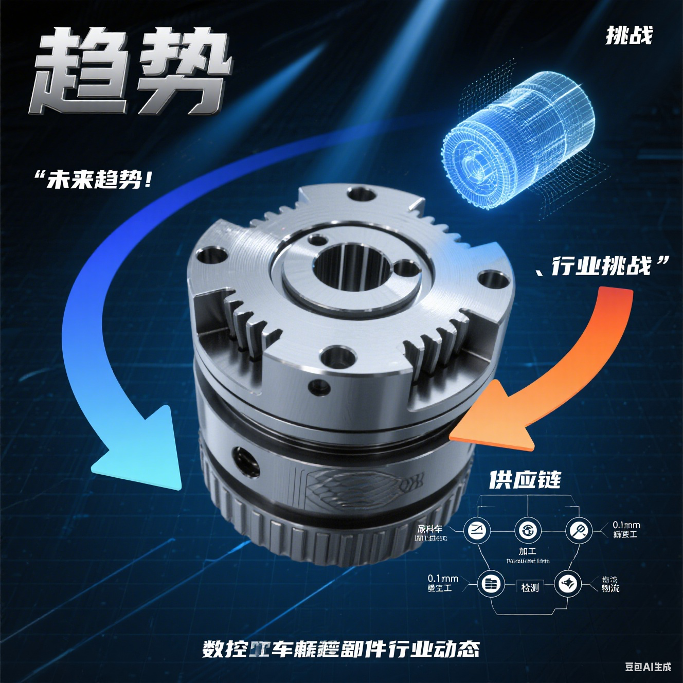 數控車(chē)銑零件行業(yè)動(dòng)態(tài)：未來(lái)的趨勢與挑戰
