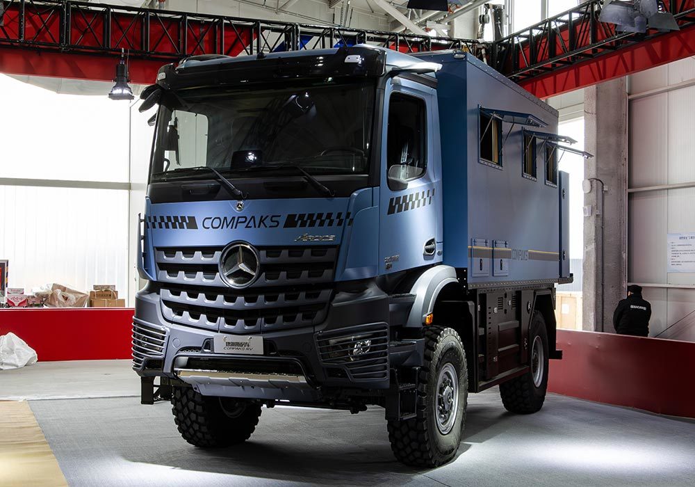 Mercedes-Benz Alos K5 Series Luxury Heavy Truck RV (Fixed Edition) Appearance