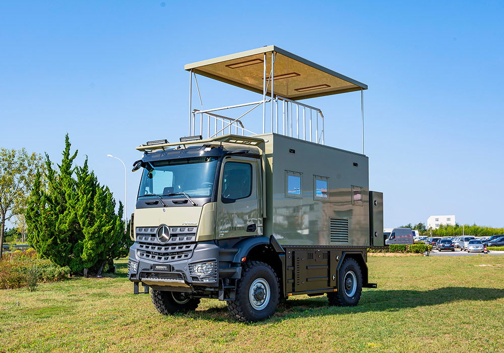 Mercedes-Benz Alos K5 Series Luxury Heavy Truck RV (Flying Bridge Edition) Appearance