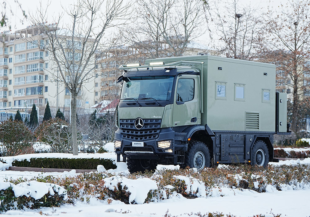 Mercedes-Benz Alos K5 Series Luxury Heavy Truck RV (Flying Bridge Edition) Appearance