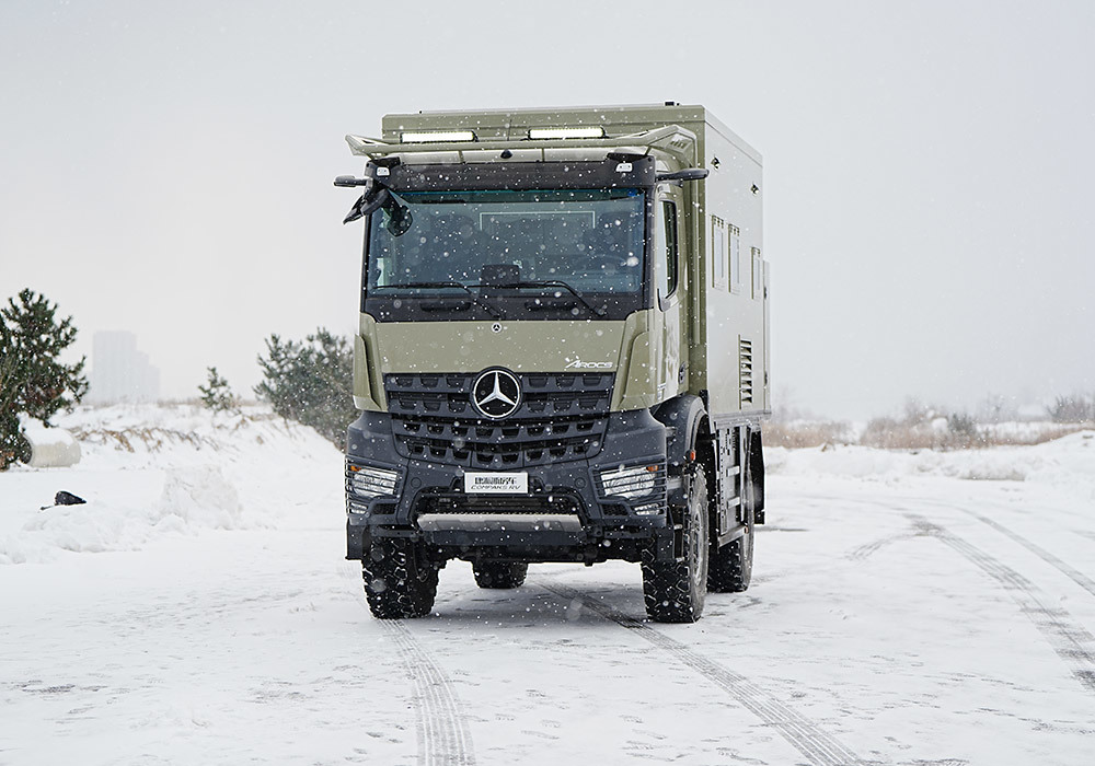 Mercedes-Benz Alos K5 Series Luxury Heavy Truck RV (Flying Bridge Edition) Appearance