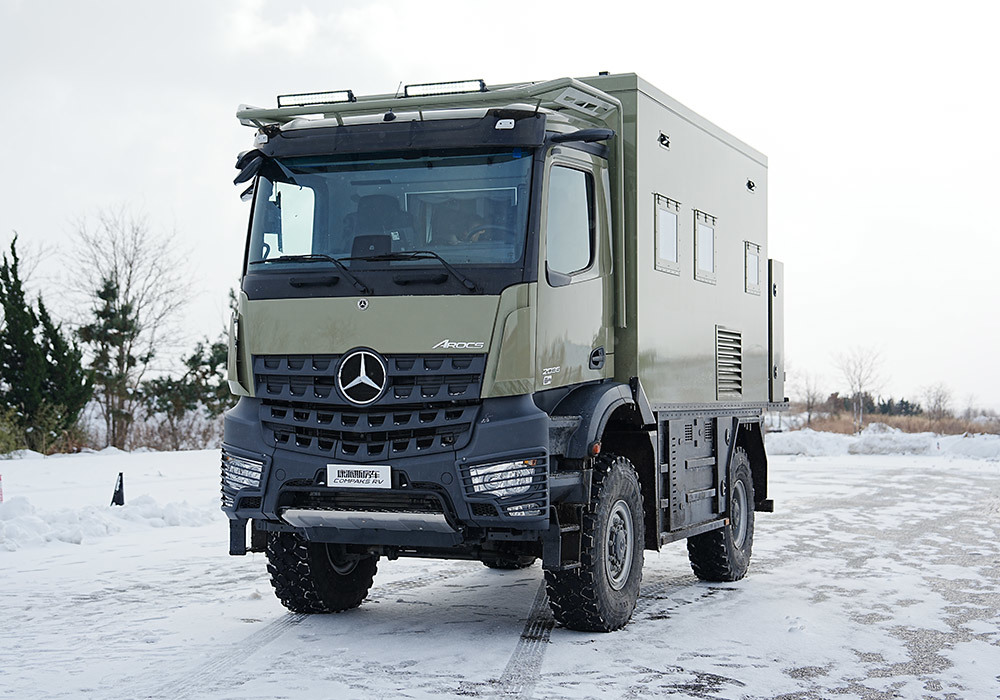 Mercedes-Benz Alos K5 Series Luxury Heavy Truck RV (Flying Bridge Edition) Appearance