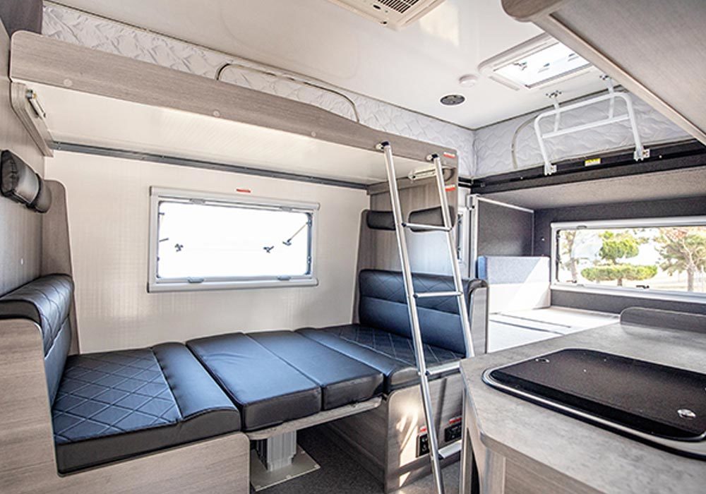 Off-road trailer CS26 interior