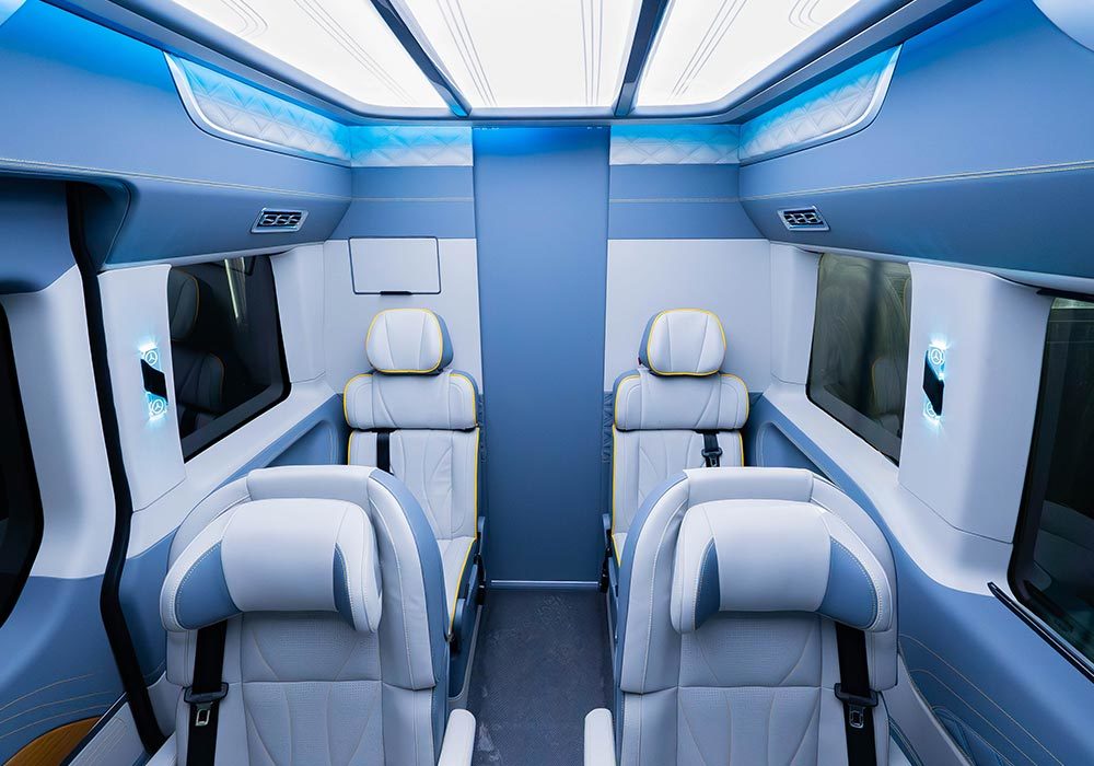 Mercedes-Benz Spint T1-A Luxury Off-Road RV (Cloud Edition) Interior