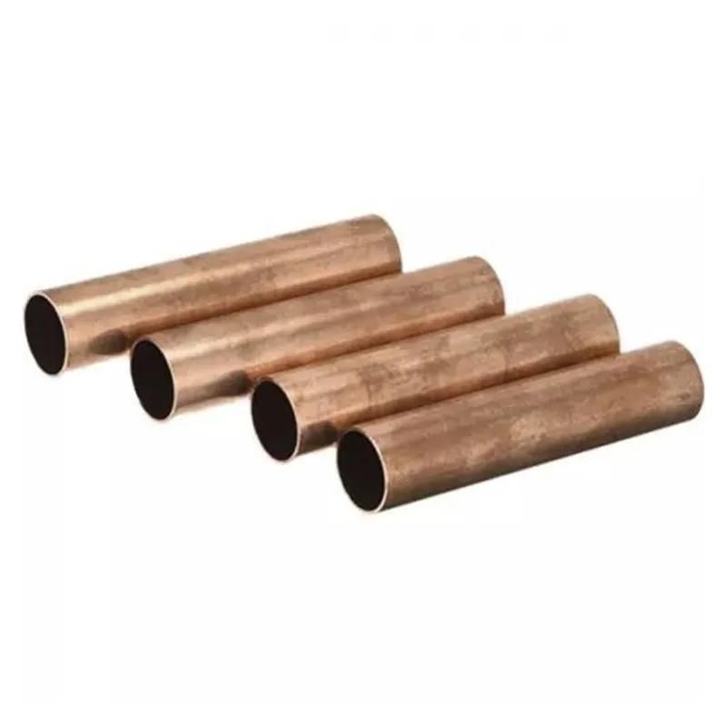 Tubería de cobre y tubo de cobre C10100, C11000, C12200, C21000 a precio barato para aire acondicionado y refrigerador