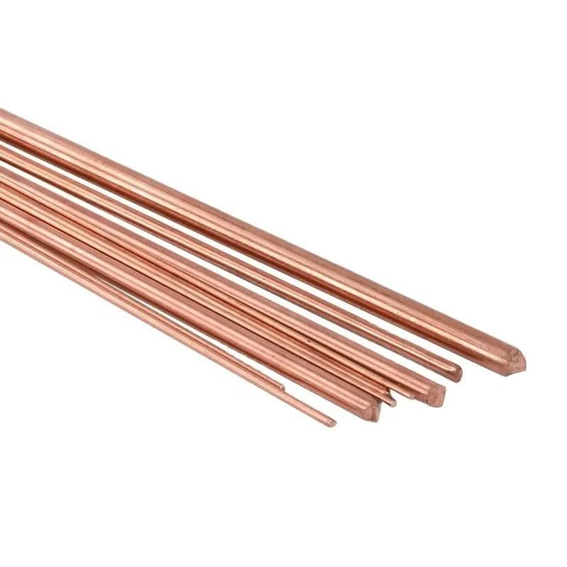 Proveedores de China C24000c26800 C27000 T27300 T27600 Barra de Cobre Rojo Barra de Cobre Sólido T1/T2/Tp1/Tp2 C10100/C10200/C10500/C10700 Barra de Cobre