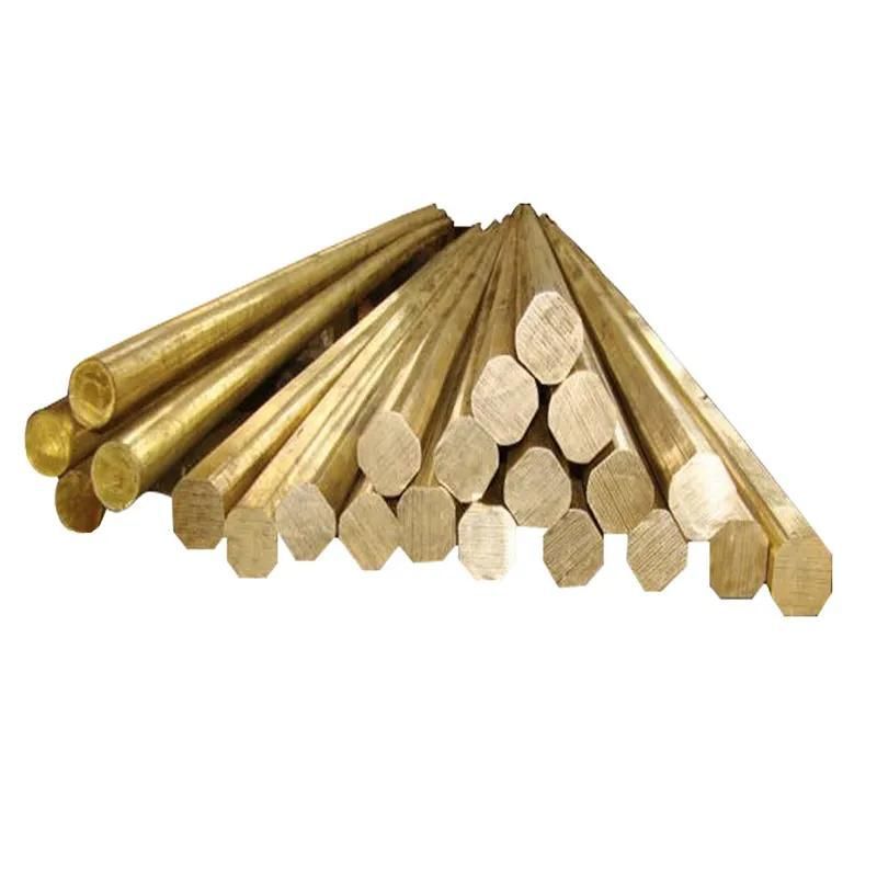 Barras de cobre Cu-ETP EU Cw004A de gran calidad, varillas de cobre puro C11000 C1100