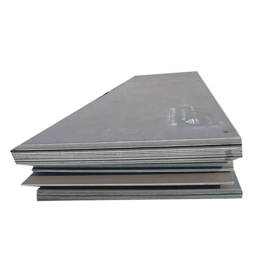 S355jr S355j2 4320 4mm A36 Ss400 1060 4X8 Bajo Laminado en Caliente ASTM JIS G300 Negro Q235 Hoja de Acero al Carbono Resistente al Desgaste