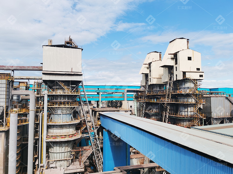 广西盛隆冶金8*500T/D双膛窑