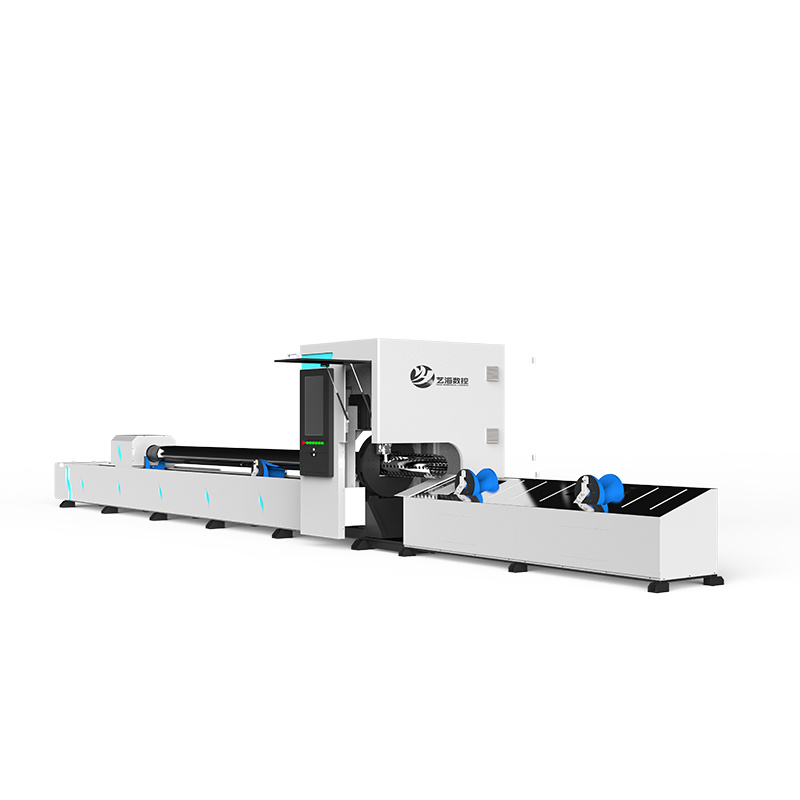 Two-chuck laser tube cutting machine