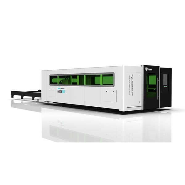 Enclosed type laser cutting machine