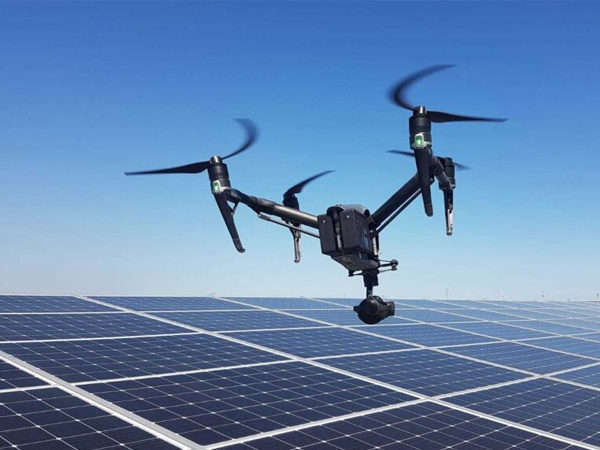 Multirotor drones typically consist of four, six, or eight rotors, each driven by an electric motor.
