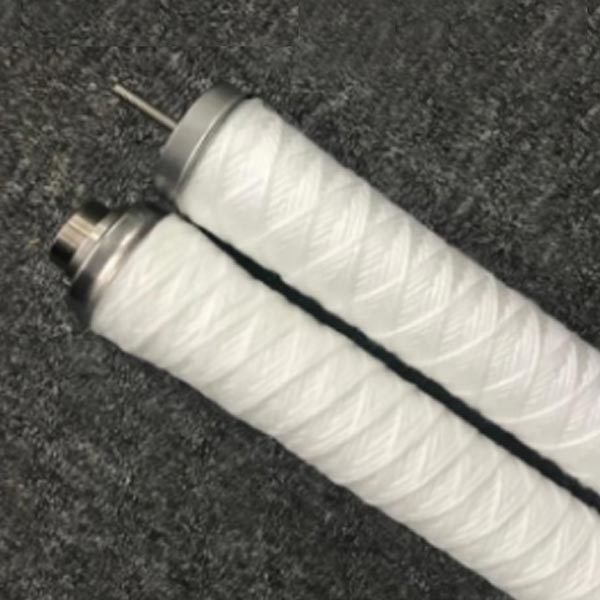 Wirewound filter element for powder system