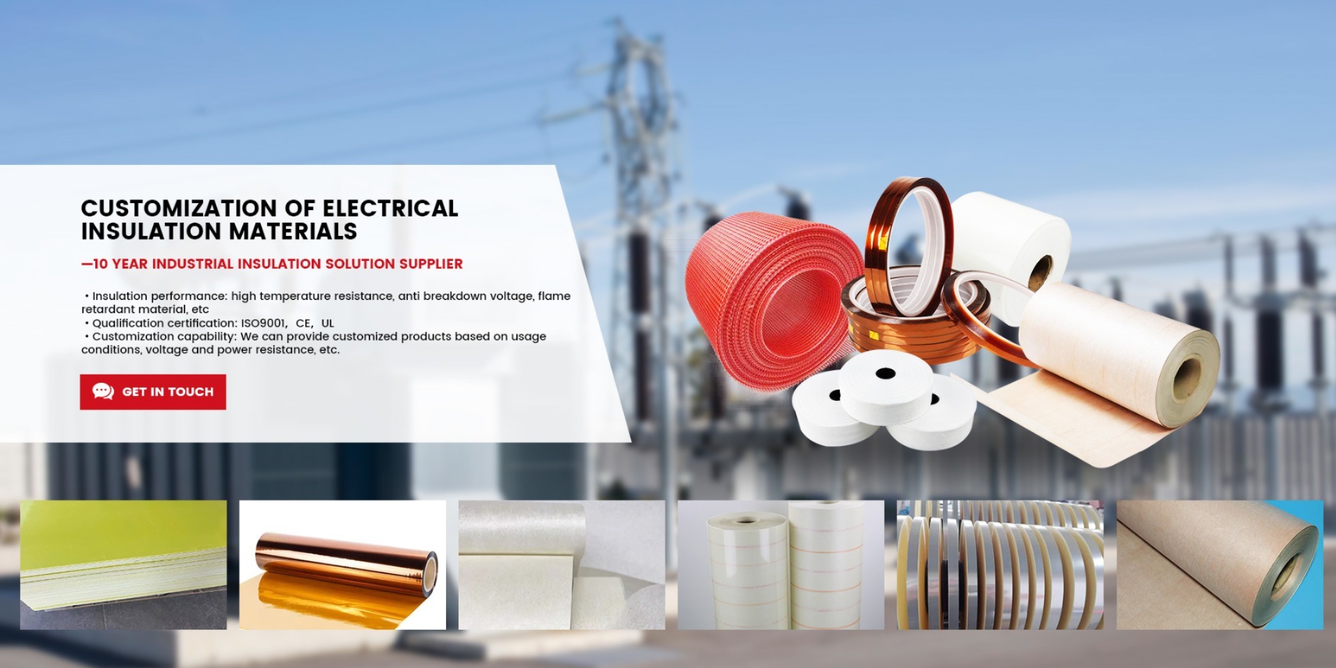 Insulation material solution provider