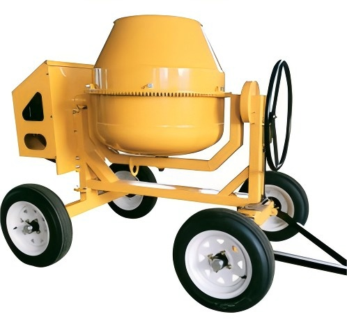 Diesel Cement Mixer custom color small portable cement mixer concrete mixer 4 tires