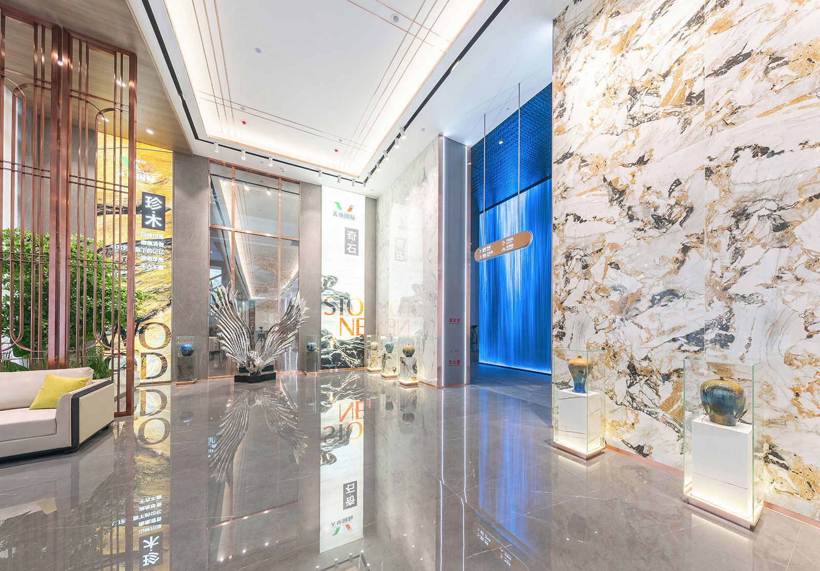 薩克米·新天地高科技陶瓷展廳