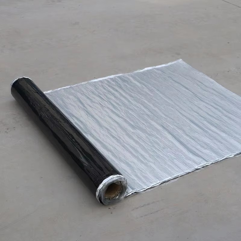 Self-Adhesive Polyethylene Reinforcement Modified Bitumen Waterproof Membrane