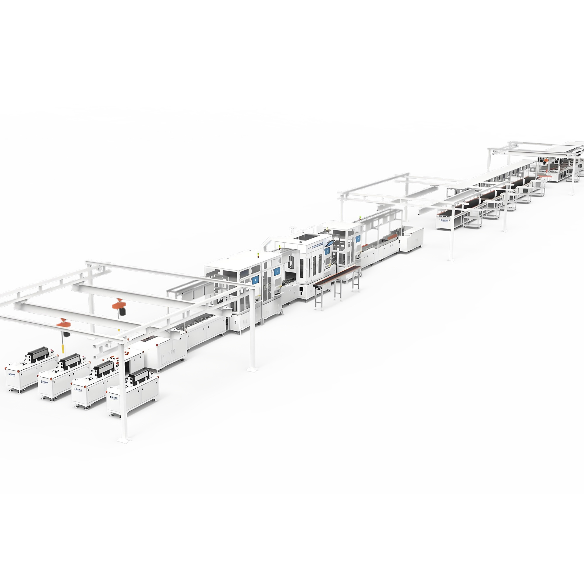 Non-standard battery automatic line