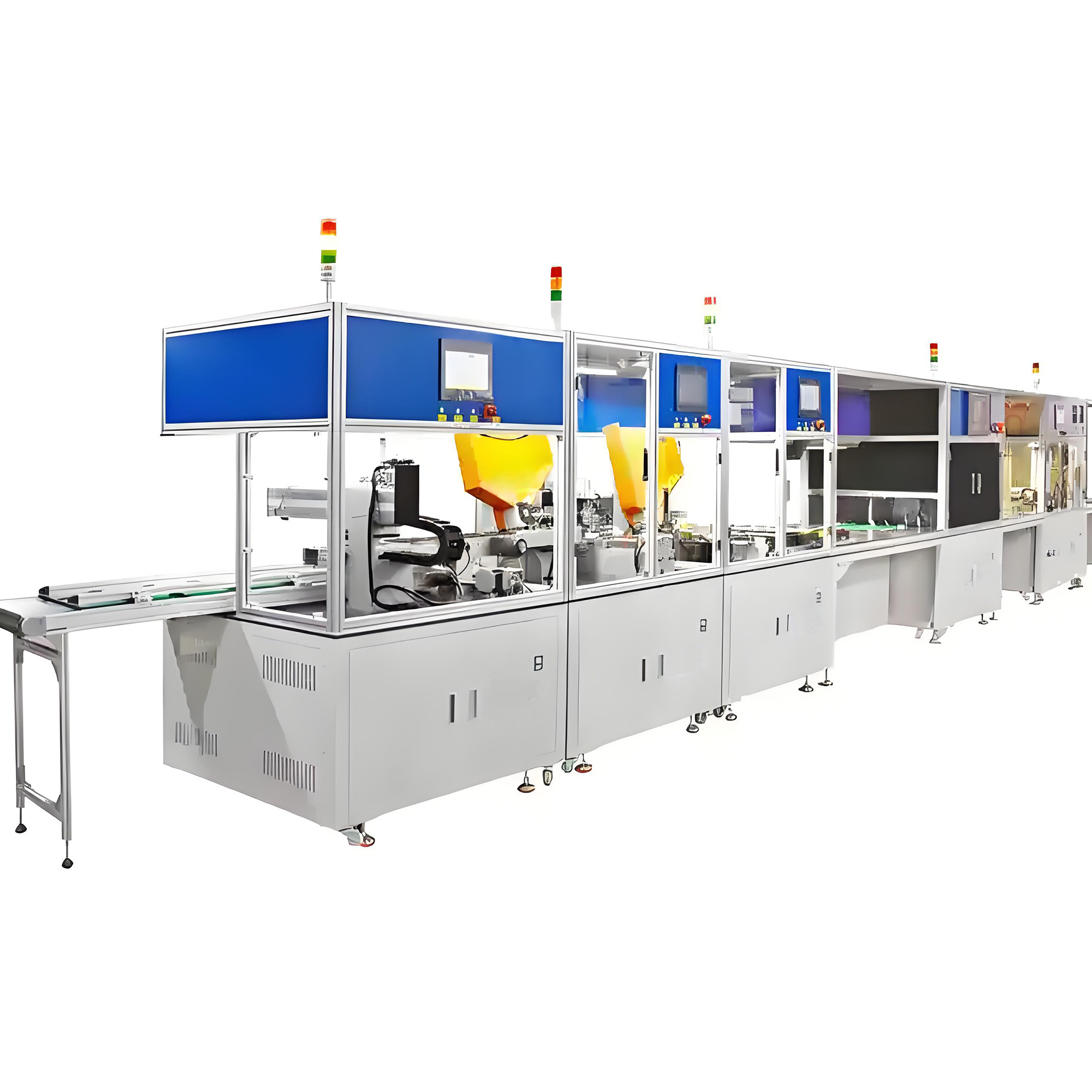 Non-standard battery automatic line