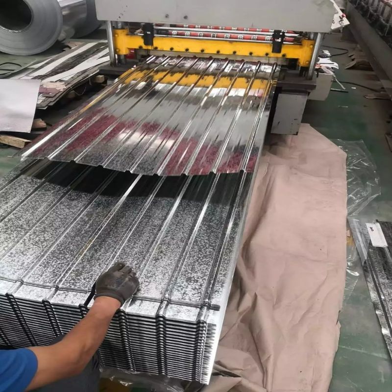 Galvanized roofing panel