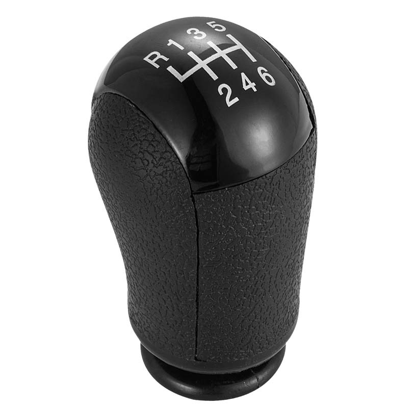 FENGCHEN Car Gear Shift Knob For Ford-Focus 05-12 Mondeo MK3 00-07 S-MAX 06-10 C-MAX 03-08 Mustang 05-12 Galaxy 06-10 Fiesta MK6 02-08 Transit 06-12 FCXN-G02