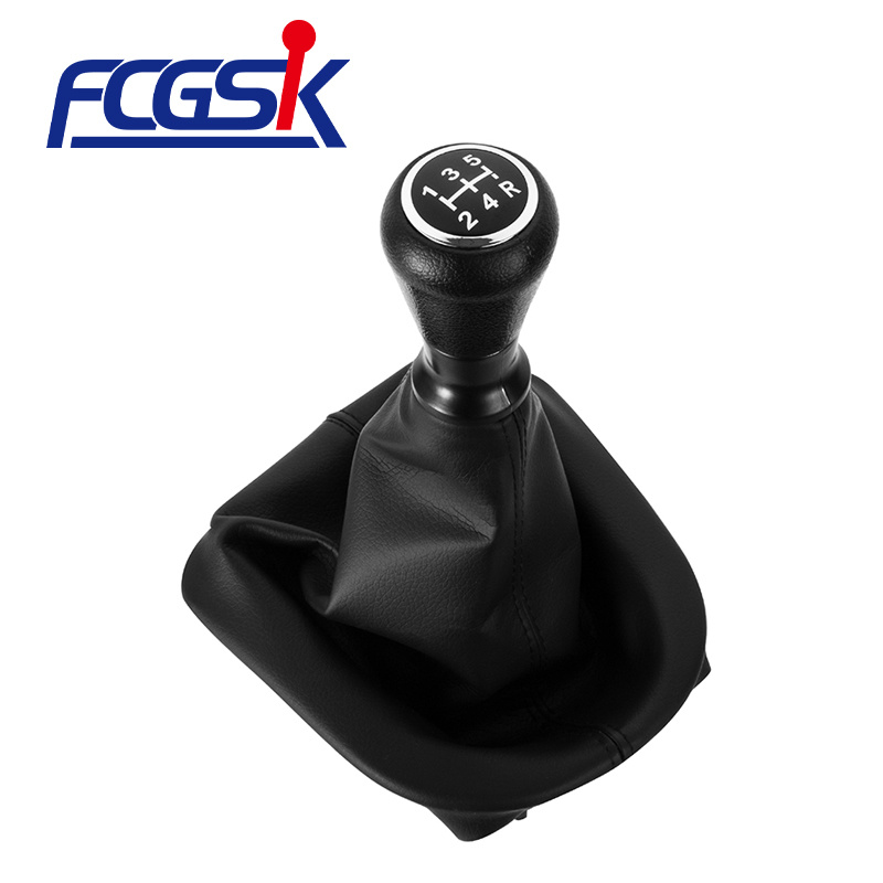 FENGCHEN Factory wholesale black manual shift knob for Peugeot 207 307 CC 308