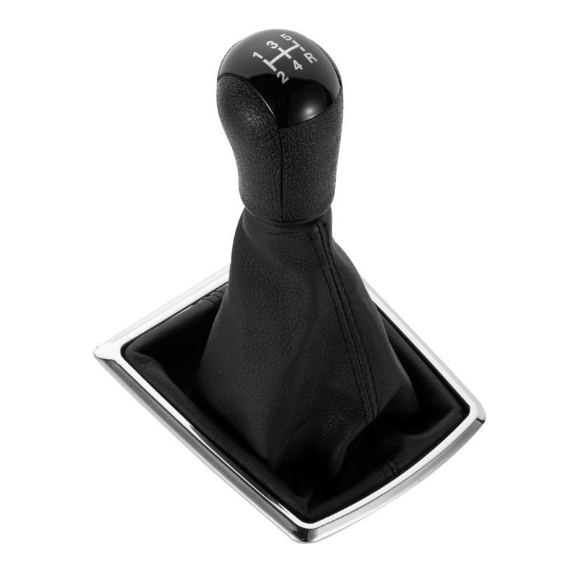FENGCHEN Car Gear Shift Knob For Focus MK II 05-08 - plateado FCXN-G04-5