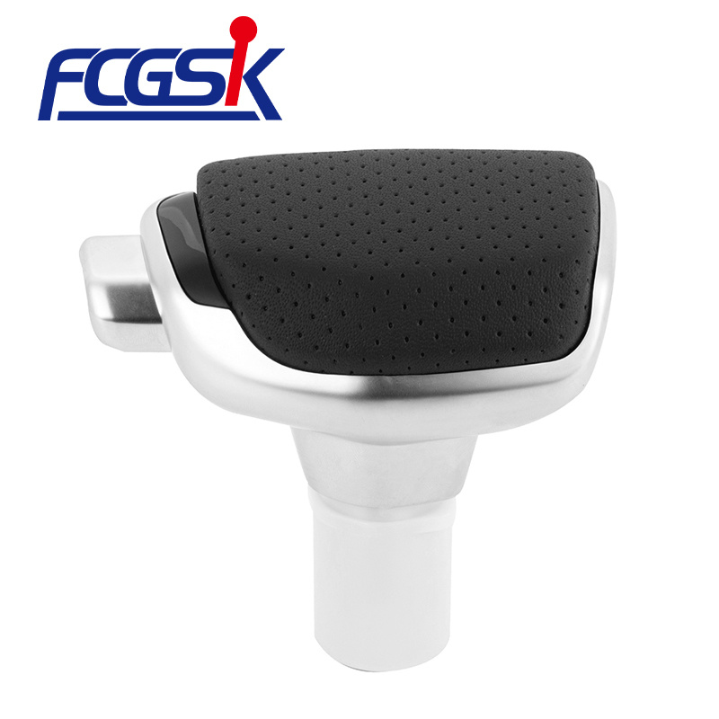 FENGCHEN Manufacturer direct sales automatic transmission shift knob yacht handball perforated leather for Renault Koleos nuevo Kadjar 2016-2019