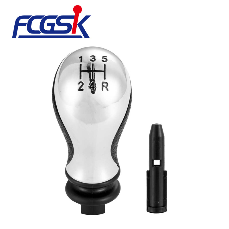 FENGCHEN Manufacturer direct sales shift knob silver handball for Citroen C2 for Peugeot 206 207 307 408
