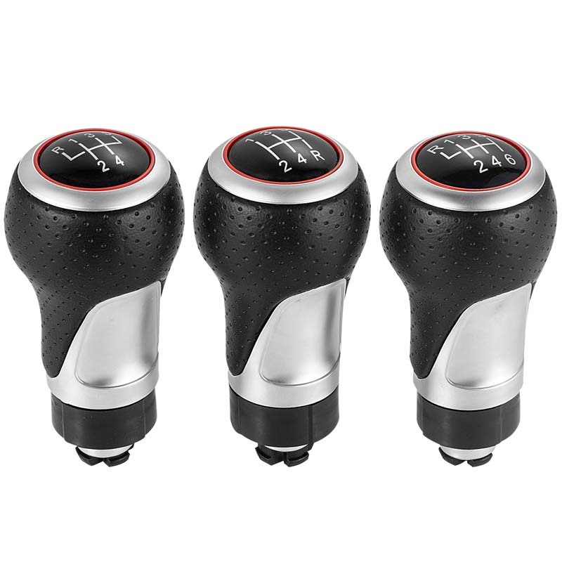 FENGCHEN Shift Knob For Audi skoda seat A3 A4 B6 B7 b8 A6 S4 B8 8K A5 8T Q5 8R volkswagen vw passat golf 12mm FCXN-C06