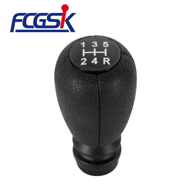 FENGCHEN Black shift knob manual car shift handball for Peugeot 307 308 Citroen C2 C3