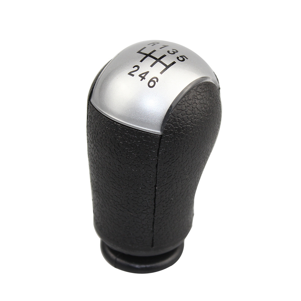 FENGCHEN Car Gear Shift Knob For Ford-Focus 05-12 Mondeo MK3 00-07 S-MAX 06-10 C-MAX 03-08 Mustang 05-12 Galaxy 06-10 Fiesta MK6 02-08 Transit 06-12 FCXN-G01