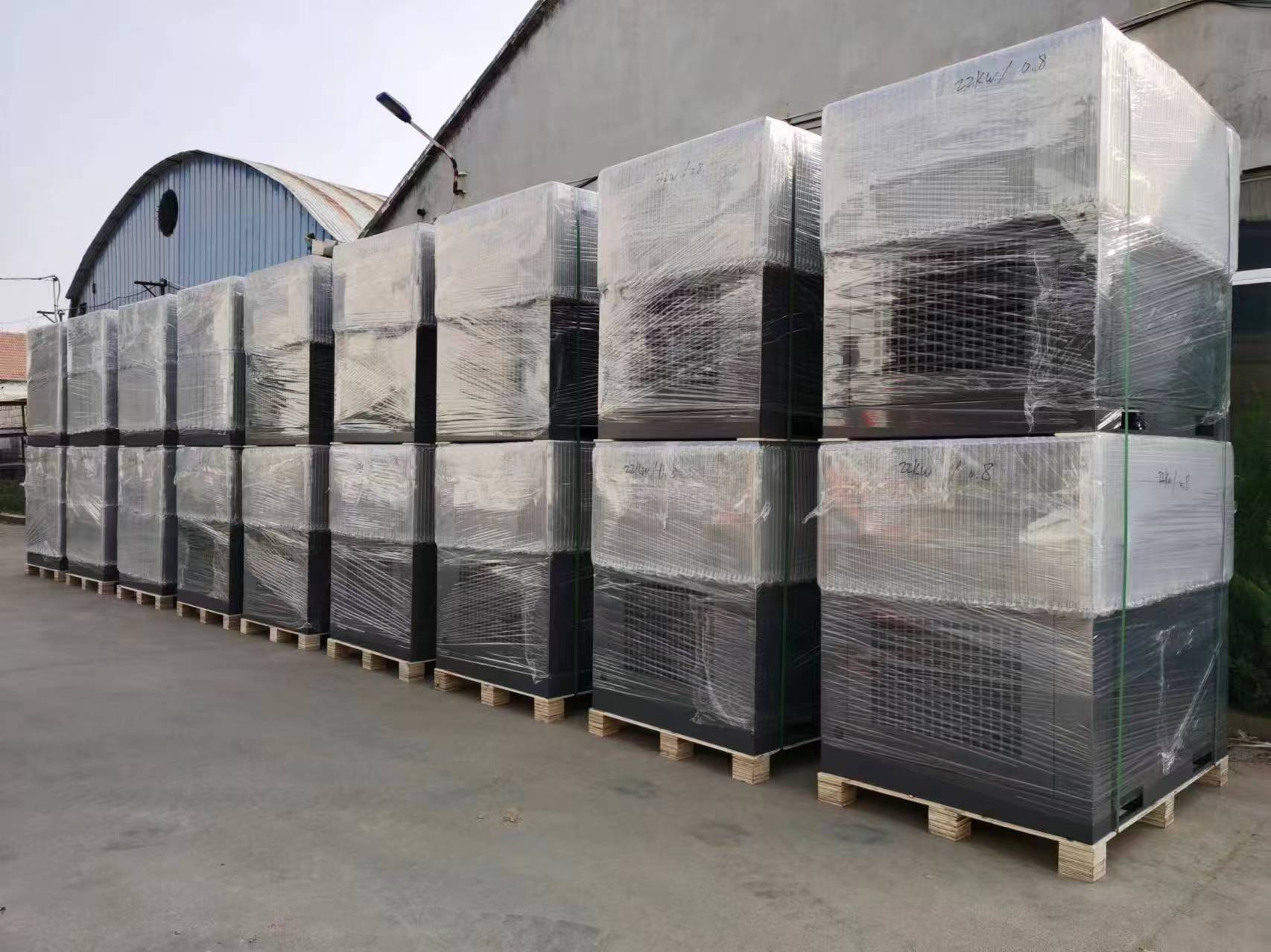 Transporte de ultramar de los compresores de aire de alta calidad