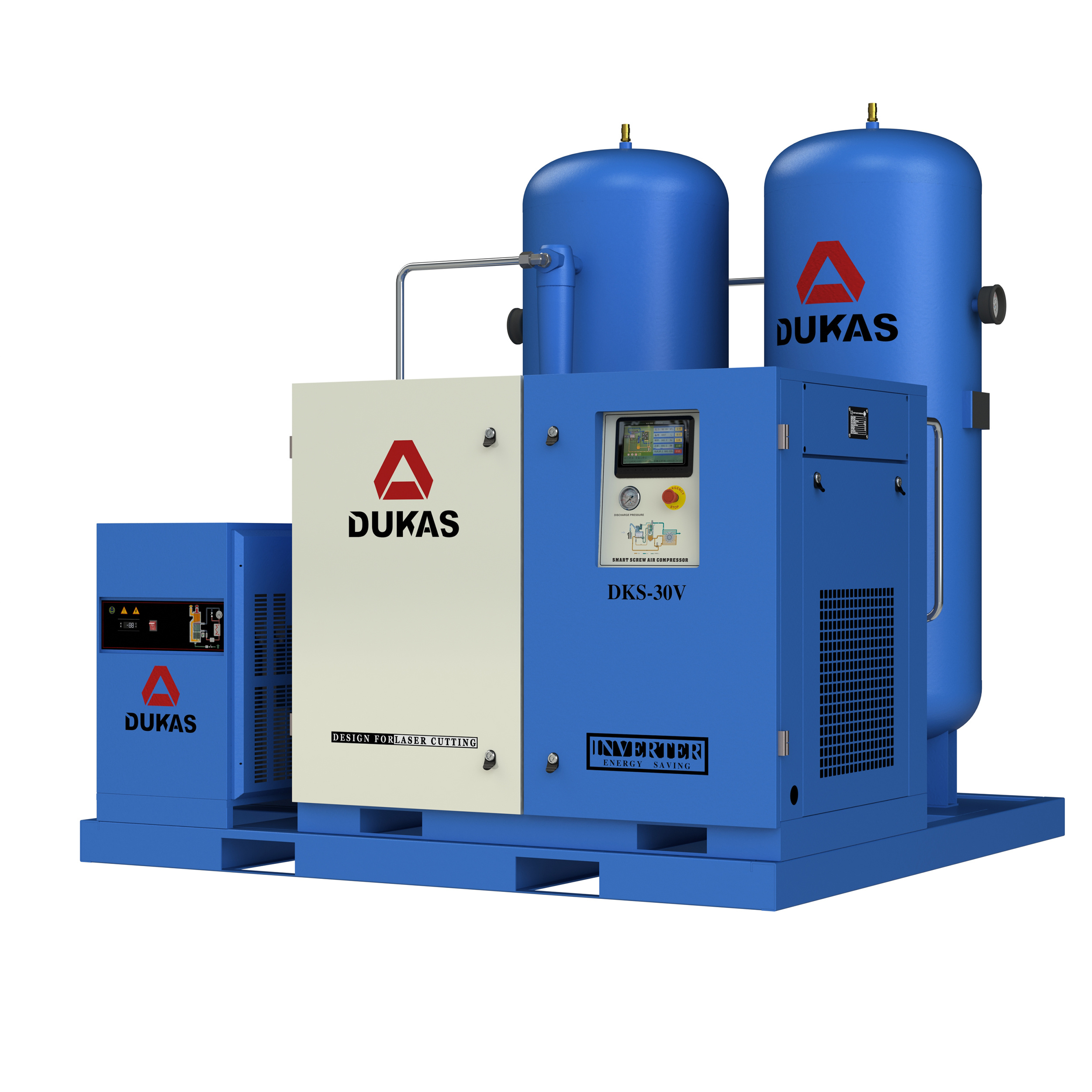 Skid-mounted air compressor Super energy core Intelligent energy-saving system
